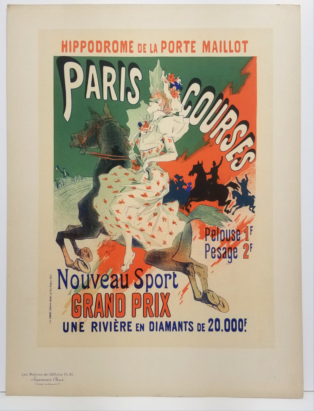 Paris-Courses. 1890-1897.