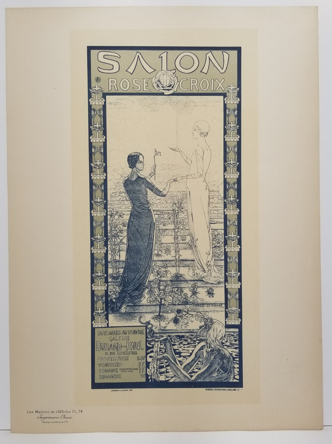Salon de la Rose + Croix. 1892-1897.