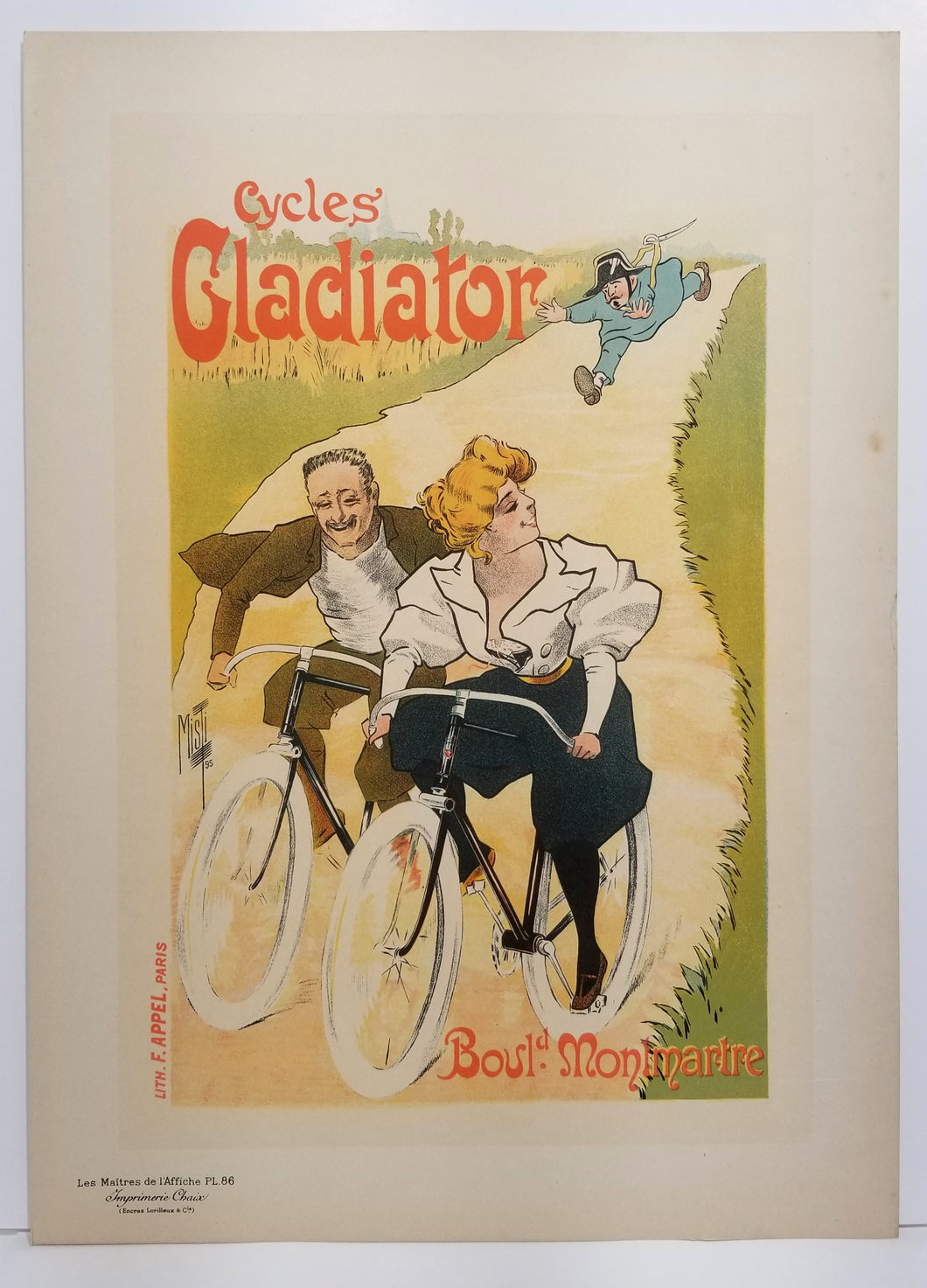 Cycles Gladiator. 1895-1897.