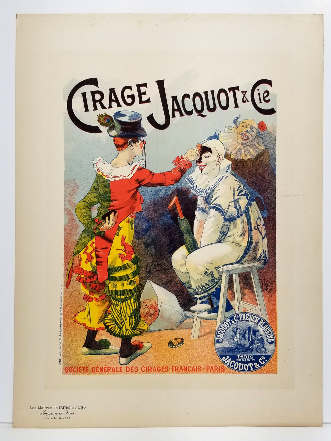 Cirage Jacquot et Cie. 1894 - 1897.