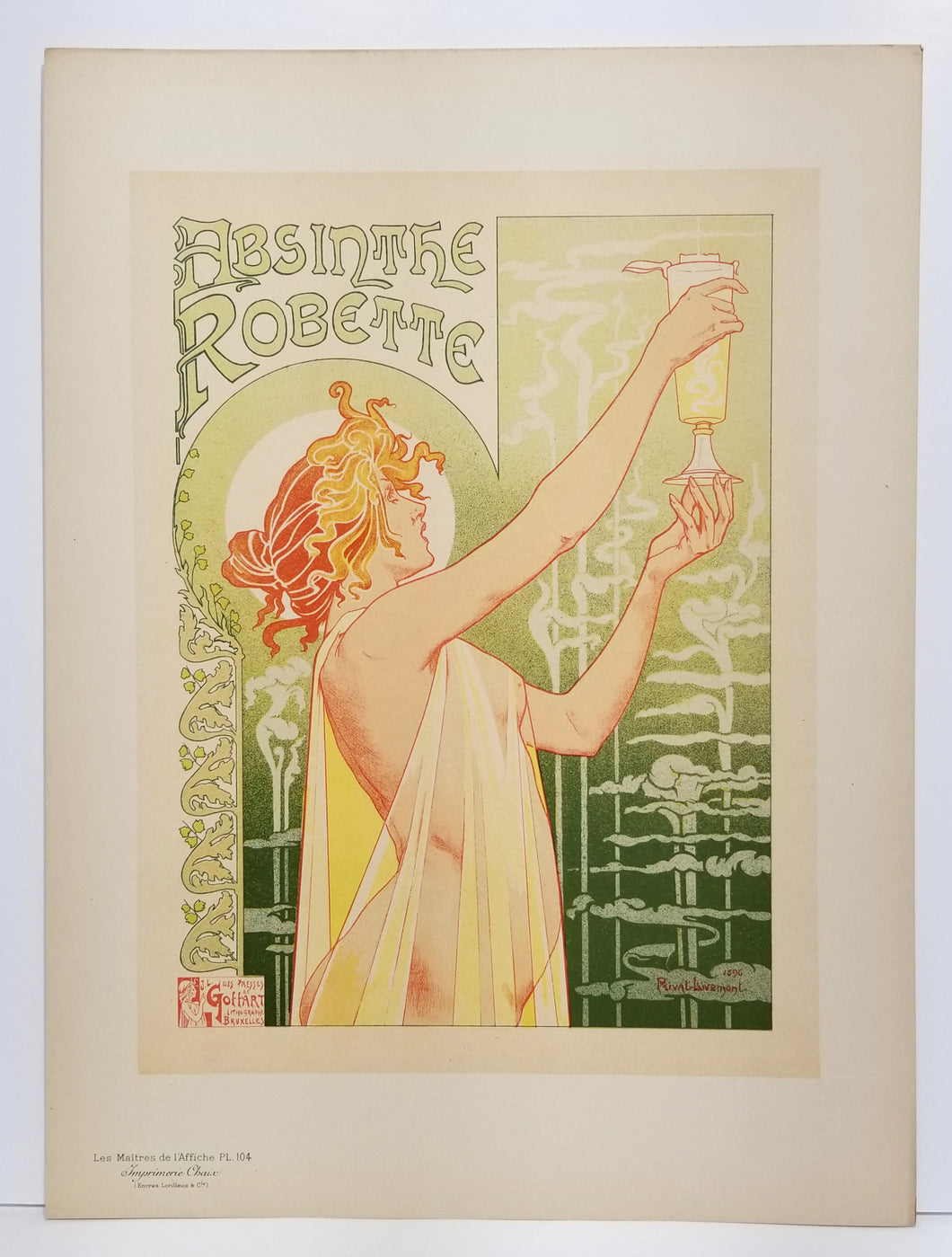 Absinthe Robette. 1896-1898.