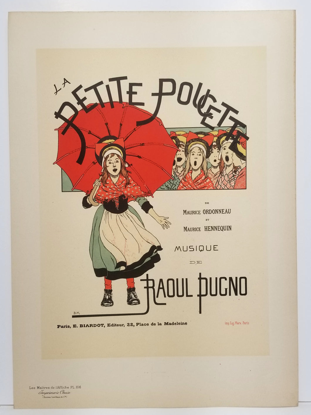 La Petite Poucette. 1891-1898.