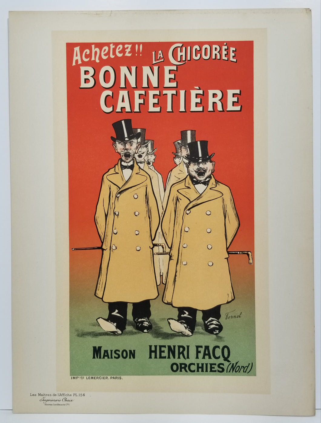 Chicorée Bonne Cafetière. 1898-1899.