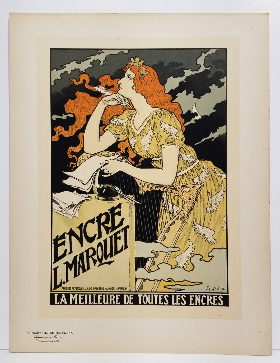 Encre Marquet. 1892-1899.