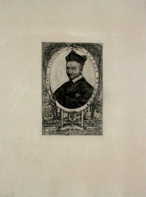 Portrait de Pierre Nivelle, Evêque de Luçon (la même). 