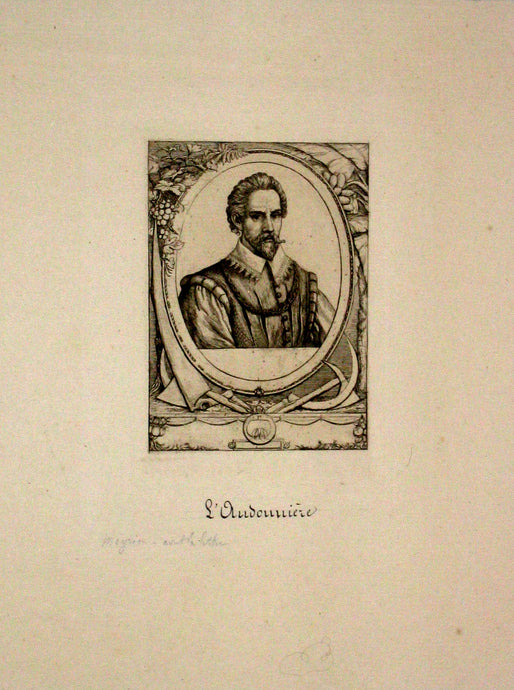 Portrait de René de Burdigale, Seigneur de Laudonnière. 
