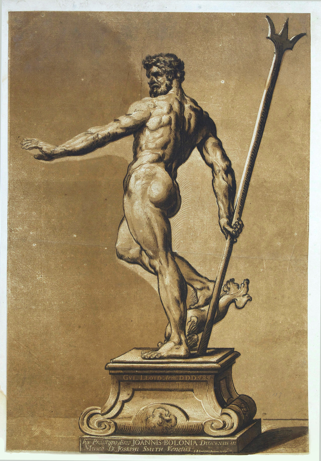 Statue de Neptune.