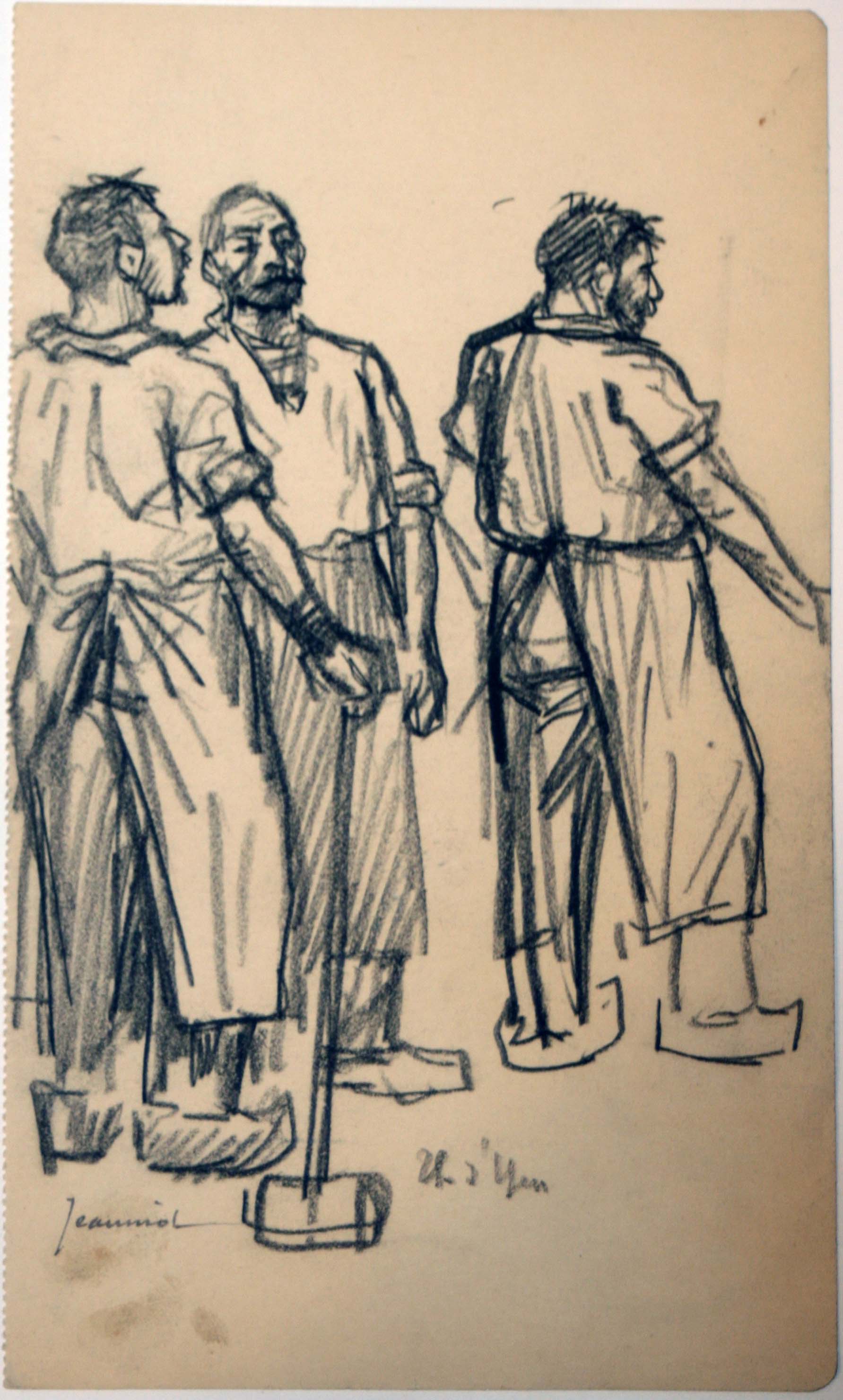 Ile d'Yeu [Trois personnages].