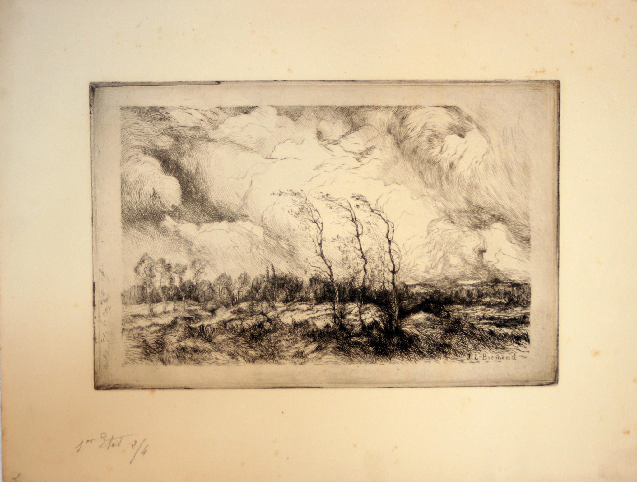 [Tempête en campagne].