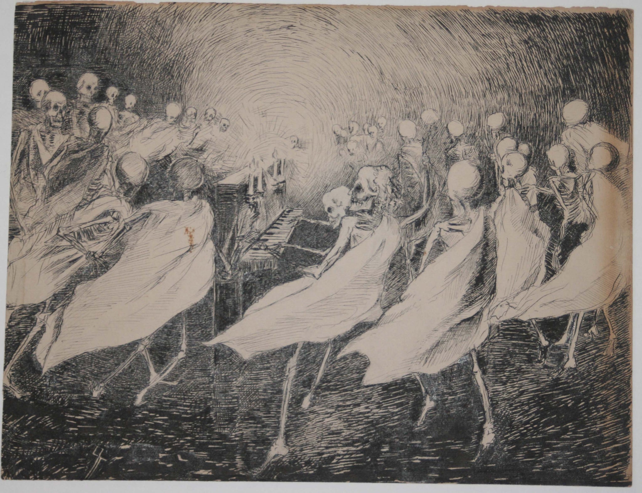 [Danse des Morts autour d'un piano].