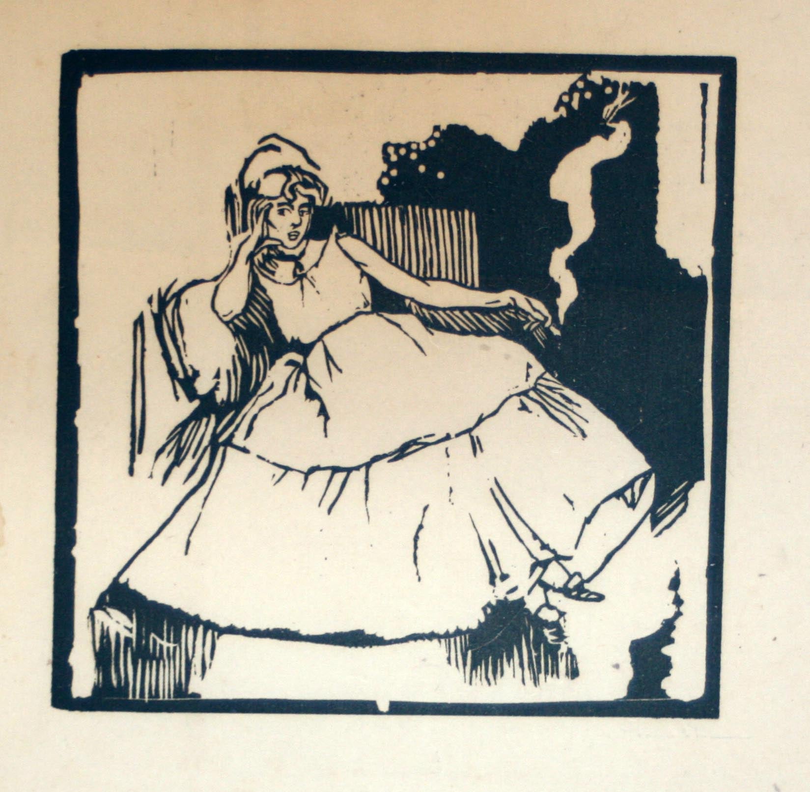 [Jeune femme à la cigarette].