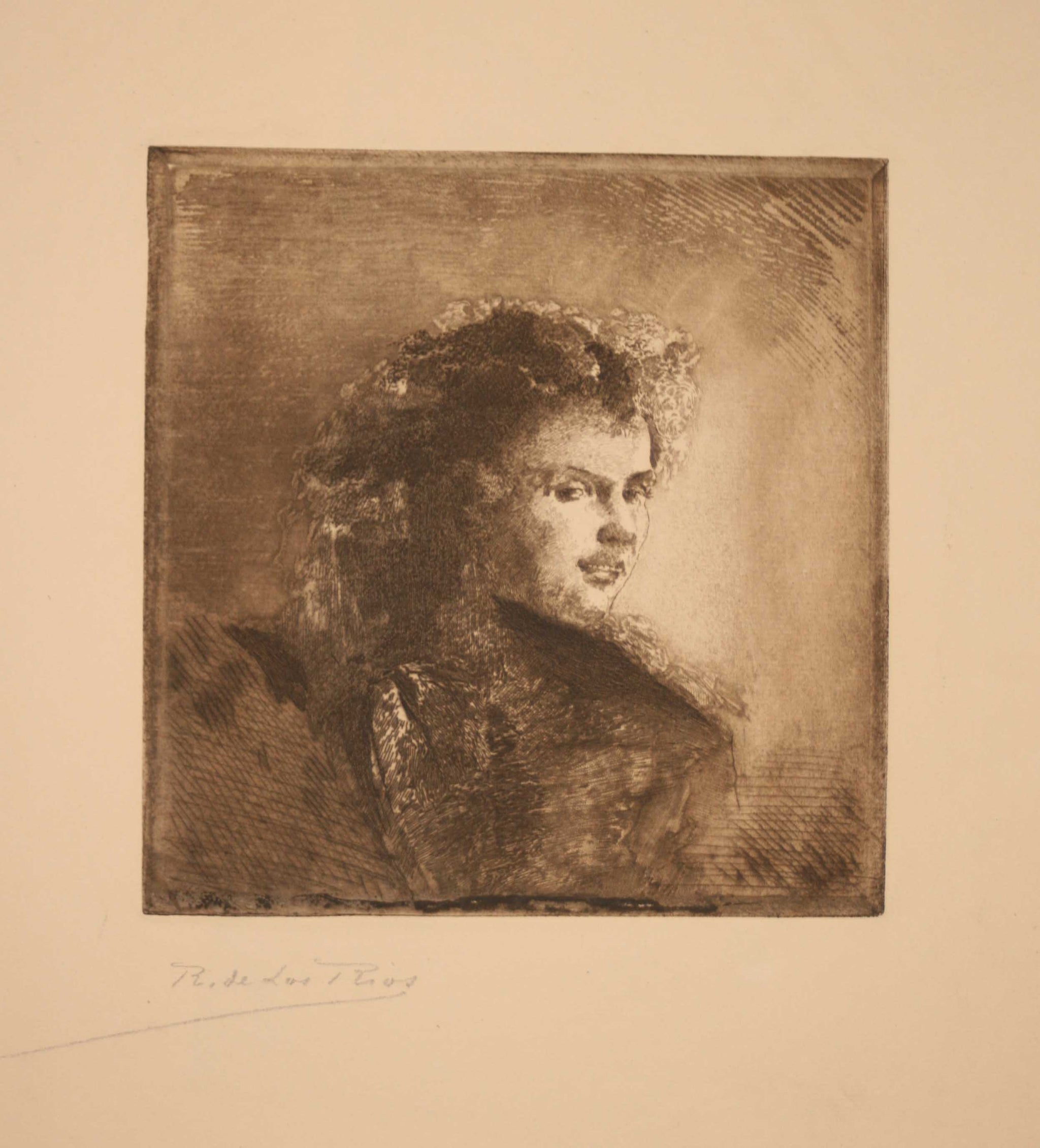 [Portrait de jeune femme].