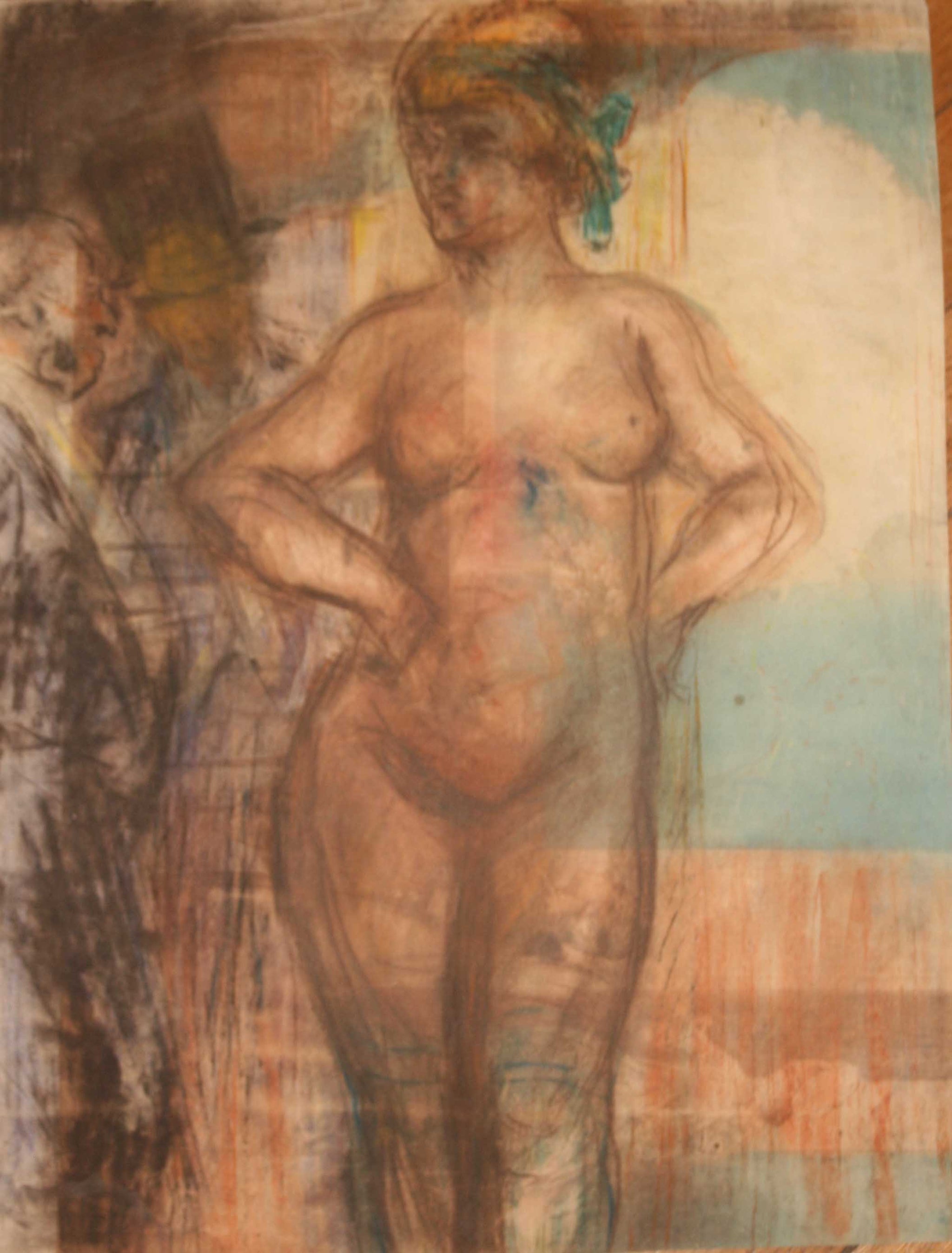 [Femme dénudée debout].