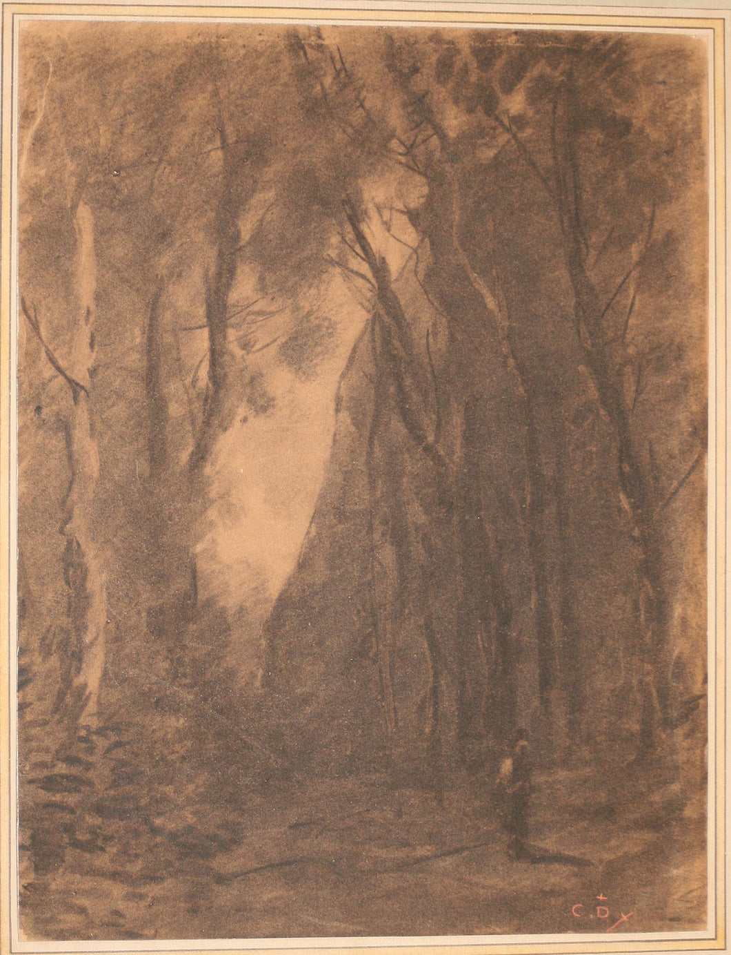 [L'Allée aux grands arbres].