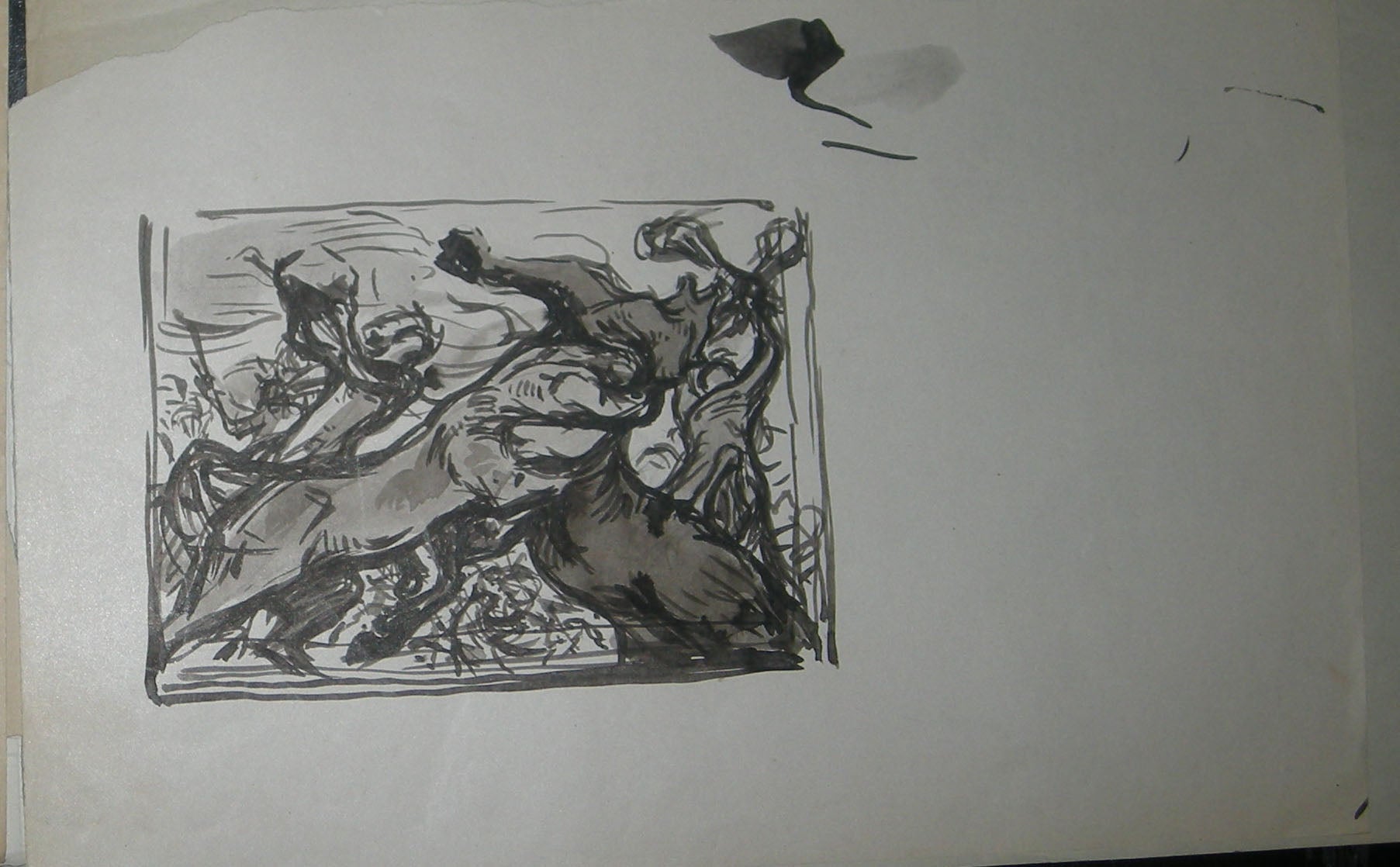 [Le combat des centaures].