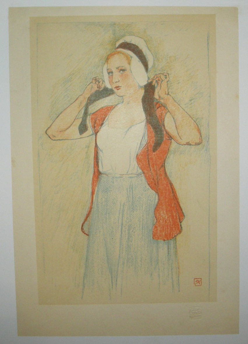 [Jeune paysanne]. 