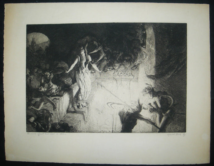 Humains offrant leurs cœurs à Satan. 