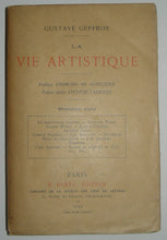 Charger l&#39;image dans la galerie, LA VIE ARTISTIQUE. 1892-1903.
