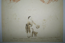 Charger l&#39;image dans la galerie, [Illustration pour un menu ou une chanson, 2 avril 1912].
